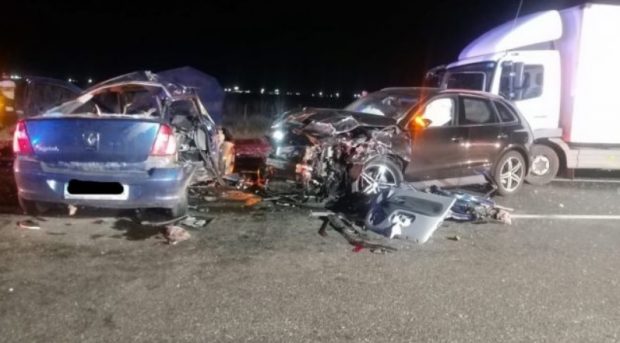 Trei surori au murit într-un accident pe Drumul European E85, lângă Buzău