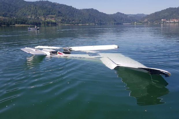 Ce spune raportul preliminar de investigație în cazul avionului căzut în Lacul Colibița la finalul lunii august