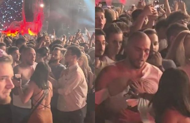 Bătaie ca-n filme la UNTOLD 2022, chiar sub privirile lui David Guetta | VIDEO