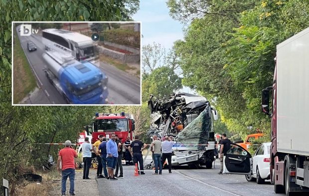 Autocarul în care au murit 3 români, în Bulgaria, filmat cum depășește cu viteză dublă față de cea legală, pe ruta spre București | VIDEO