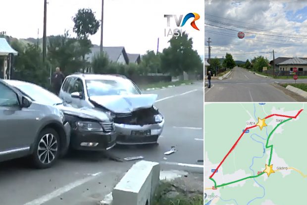 DOCUMENT. Drumuri și Poduri Iași promisese semafor de două luni în intersecția cu accidentul prins live de TVR. „Cel puțin un accident pe săptămână”