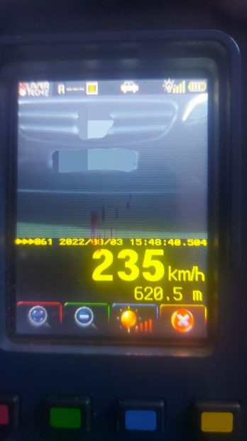 Maşina în care se afla ÎPS Teodosie, surprinsă de radar cu 235 km/h pe Autostrada Soarelui