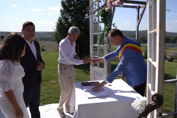 Dan Diaconescu, martor la nunta lui George Simion. Ce spunea liderul AUR despre fondatorul OTV la începutul anului