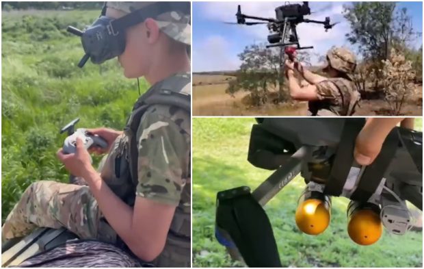 Armata de drone din magazine pe care soldații ucraineni le transformă în arme formidabile: „Distrugi armament rusesc de sute de mii de euro”