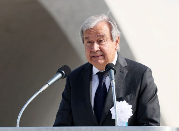 Șeful ONU, Antonio Guterres, la 77 de ani de la atacul nuclear de la Hiroshima: Omenirea se joacă cu un pistol încărcat
