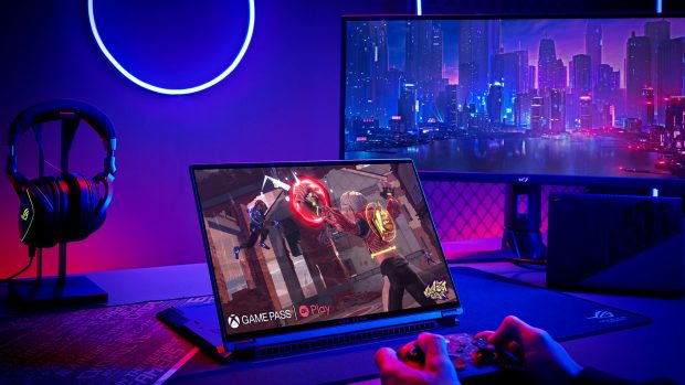 ROG Flow X16 (GV601): gaming de top într-o configurație convertibilă