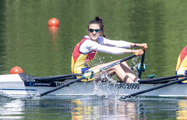 Ionela Cozmiuc, medalie de aur la simplu feminin, categoria ușoară. Al patrulea aur la Europenele de Canotaj de la Munchen