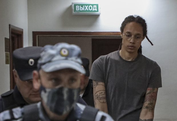 Baschetbalista americană Brittney Griner, condamnată la 9 ani de închisoare în Rusia, pentru trafic de droguri