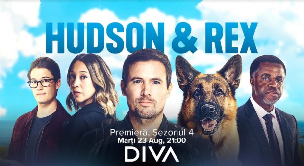 Un nou sezon „Hudson și Rex”, la DIVA