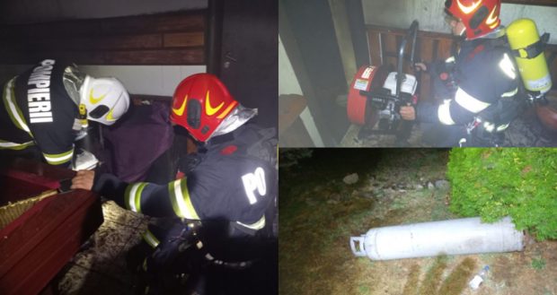 Mărturia unei femei din pensiunea care a luat foc în Vâlcea: „Mi-am aruncat copilul pe la balcon. Proprietarii au plecat și ne-a încuiat înăuntru”