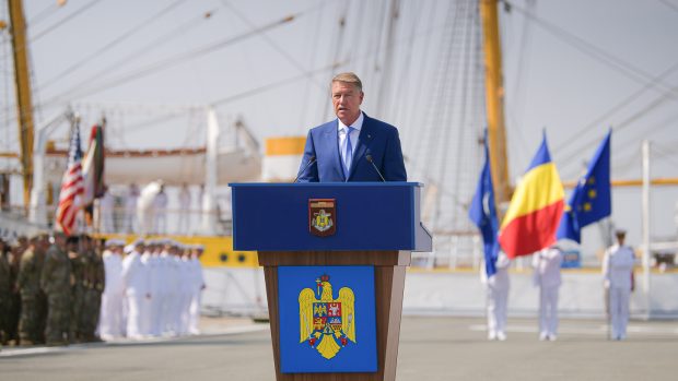 Klaus Iohannis, la Ziua Marinei: Rusia este principala amenințare la adresa securității euroatlantice