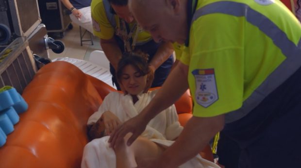 Momente de panică la „Splash! Vedete la apă”. Medicii au intervenit de urgență pentru una dintre concurente