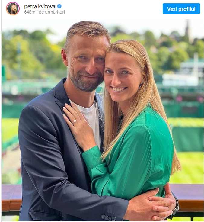 Petra Kvitova s-a logodit cu antrenorul ei, Jiri Vanek. Locul special în care jucătoarea de tenis a spus „da”
