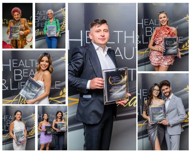 Vladimir Buga a primit în cadrul galei Health, Beauty & Lifestyle Awards premiul pentru ,,Perfomanță în Stomatologie” – Dental Clinic Laboratory.