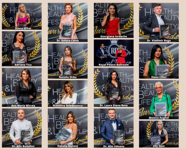 Frumusețea, grija și sănătatea au fost premiate la un eveniment doar al lor! Află cine sunt oamenii de succes ai momentului