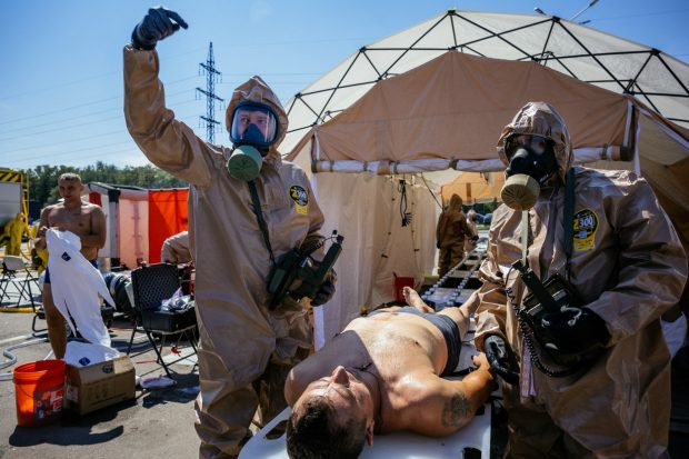 Un accident la centrala nucleară din Zaporojie ar trebui să fie considerat un factor de declanșare a articolului 5 al NATO. Cine o spune