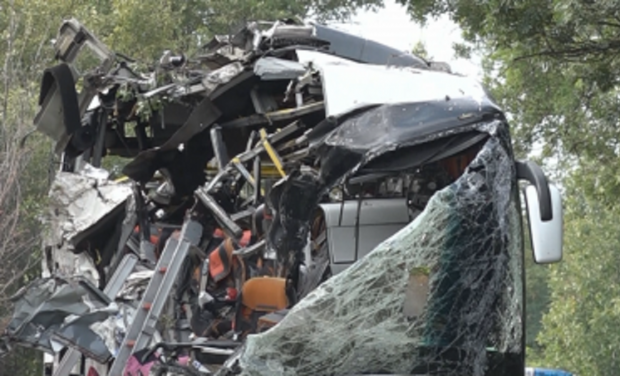 Șoferul autocarului în care au murit trei români a fost pus sub acuzare, în Bulgaria. Ce pedeapsă riscă
