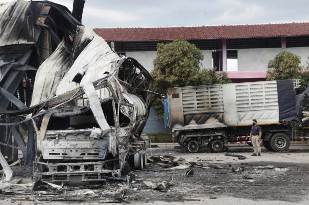 Incendii și atacuri multiple cu bombă în sudul Thailandei. Cel puțin șapte persoane au fost rănite