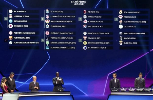 S-au tras la sorți grupele Ligii Campionilor 2022/ 2023. Care sunt cele mai tari dueluri