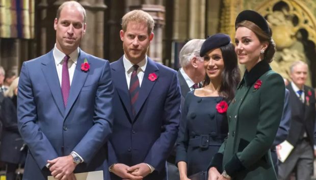 Kate Middleton și prințul William, mesaj neașteptat pentru Meghan Markle
