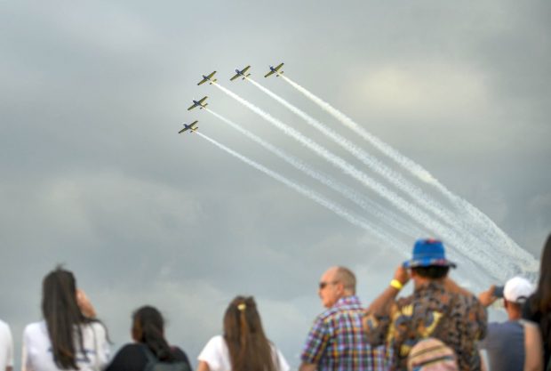BIAS, amânat din cauza vremii nefavorabile. Când a fost reprogramat cel mai mare show aerian din România