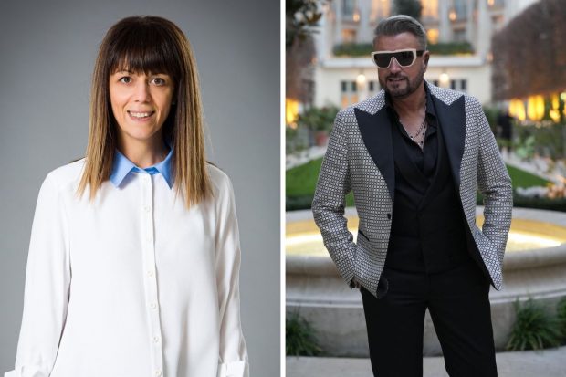 Cătălin Botezatu îi dă replica Andreei Tincu, designerul care o îmbracă pe Carmen Iohannis. „Există niște reguli scrise”
