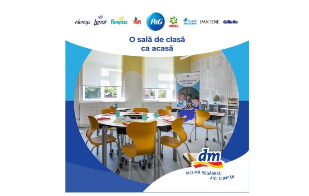 P&G în parteneriat cu dm România inaugurează o nouă Sală de Clasă ca Acasă în județul Timiș