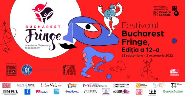 Începe Bucharest Fringe – Maratonul Teatrului Independent, ediția a 12-a: 10 zile, 33 de spectacole inovatoare, din țară și din străinătate