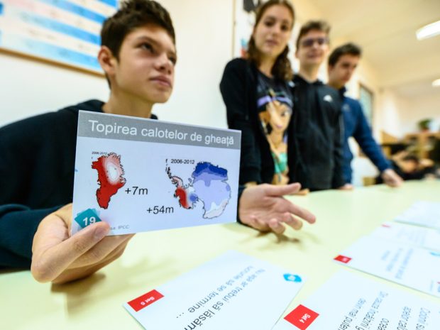 Educație ecologică prin board game creativ pentru elevii din Timișoara