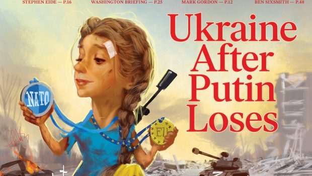 „Ucraina, după înfrângerea lui Putin”, coperta unei cunoscute reviste americane