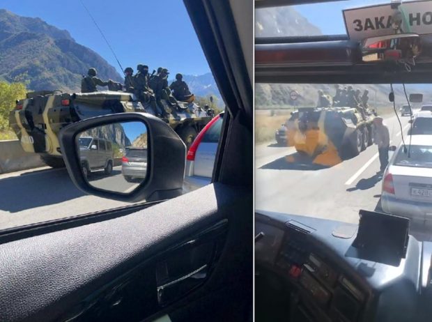 Rusia a trimis militari la granița cu Georgia. „Doar pentru cazul în care rezerviștii vor să străpungă frontiera”, precizează FSB