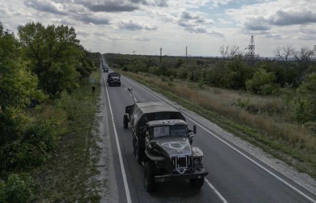 Oficial militar american: Forțele ruse care se retrag din regiunea Harkov au trecut granița înapoi în Rusia