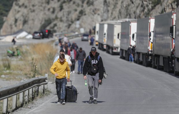 După decretarea mobilizării, numărul rușilor care au intrat în țările UE a crescut cu 30%, anunță Frontex