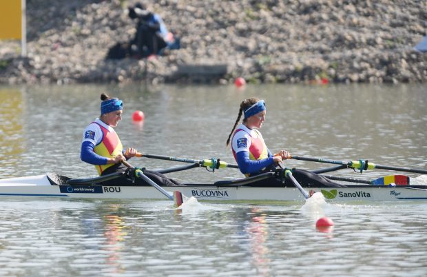 Ancuța Bodnar și Simona Radiș aduc României o nouă medalie de aur la Campionatul Mondial de Canotaj