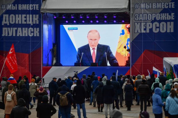 Vladimir Putin a reluat tema armelor nucleare, în discursul de anexare a celor patru regiuni ucrainene: „SUA au creat precedentul”