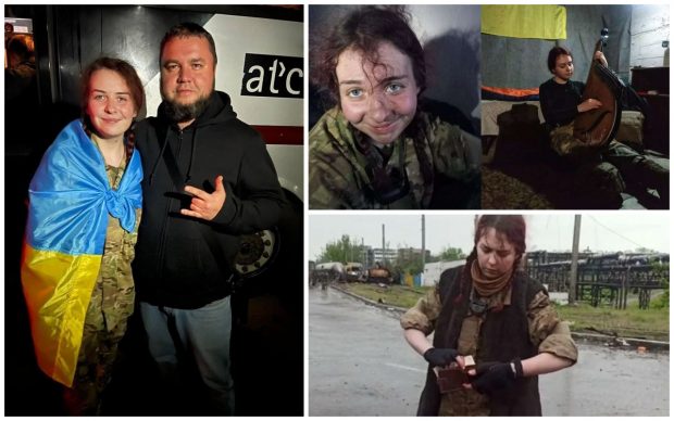 Rușii au eliberat-o pe Ekaterina, „Pasărea Mariupolului”, tânăra de 21 de ani filmată în timpul luptelor din uzina Azovstal cântând imnul Ucrainei
