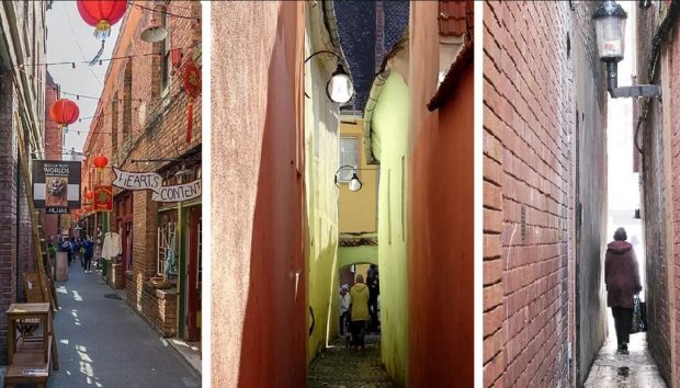 Cele mai înguste străzi din lume! Strada Sforii din Brașov este în top 10