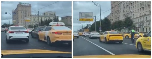 Sute de taxiuri au blocat centrul Moscovei după ce au fost chemate în mod fals în același loc. Atacul a fost revendicat de Anonymous