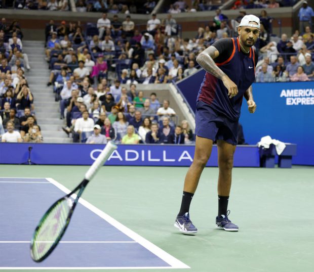 Nick Kyrgios a primit o amendă-record la US Open 2022