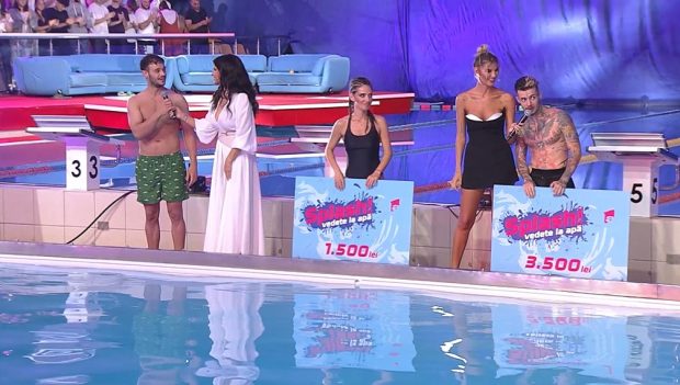 Mellina și Zanni s-au calificat în finala săptămânii „Splash! Vedete la apă”. Câți bani au câștigat cei doi în semifinală
