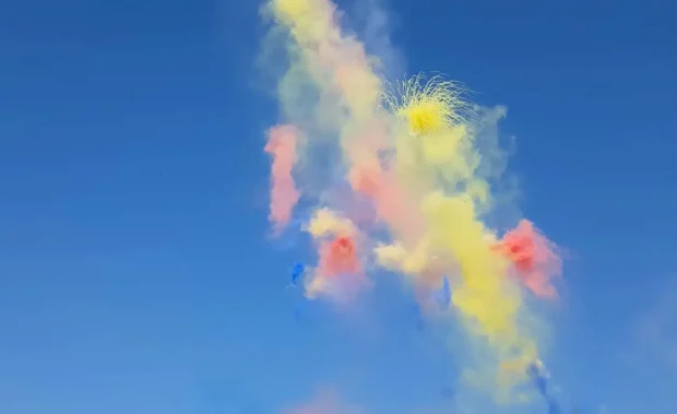 Artificii în mijlocul zilei și paradă impresionantă la Alba Iulia. Program inedit la Centenarul Încoronării