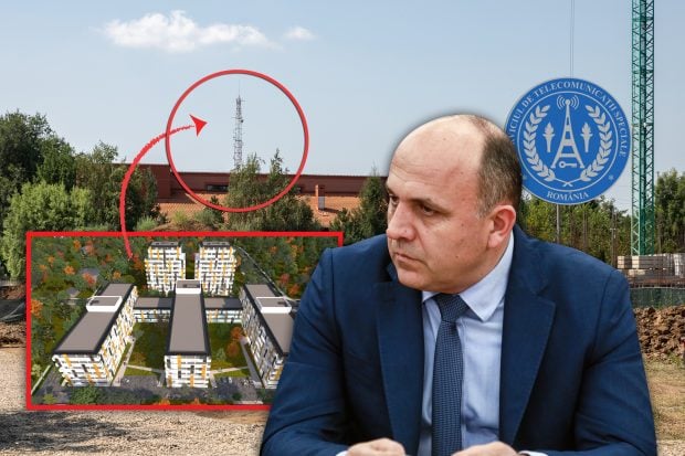 STS își adaptează antenele din Băneasa după dorința mogulului imobiliar Cohn, prins că vrea să ridice blocuri de 9 etaje, într-o zonă de 5 etaje 