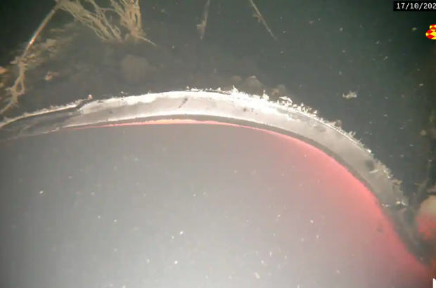 Primele imagini cu gazoductul Nord Stream după exploziile din Marea Baltică. „Lipsește o porțiune de 50 de metri”