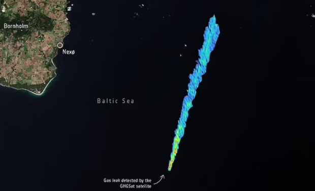 Scurgerea gigantică de gaze de la conducta Nord Stream 2, detectată din spațiu: „Cea mai mare emisie înregistrată vreodată”