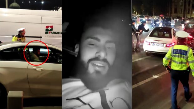 Șoferul din București, filmat cum scapă de jandarmii care încercau să-l scoată din mașină, acuzat și de alți șoferi că era agresiv în trafic: „Era să mă tamponeze”