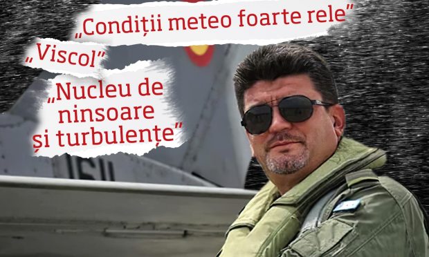 Daniel Moise, pilotul celui de-al doilea MiG, confirmă: „Am spus: «Ninsoare puternică, aveți grijă!» Tot respectul pentru echipaj”