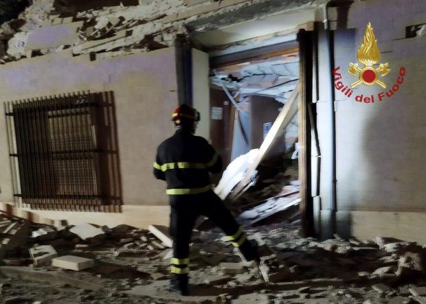 „Ar fi putut fi un masacru”. Aula Magna a Universității din Cagliari s-a prăbușit, salvatorii au anunțat că nu sunt victime