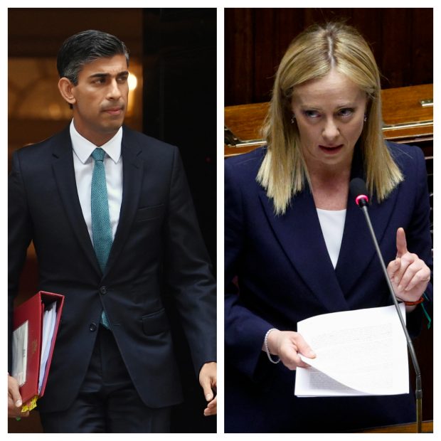 Putin nu i-a felicitat pe noii premieri Rishi Sunak şi Georgia Meloni, după preluarea mandatelor. Explicațiile Kremlinului