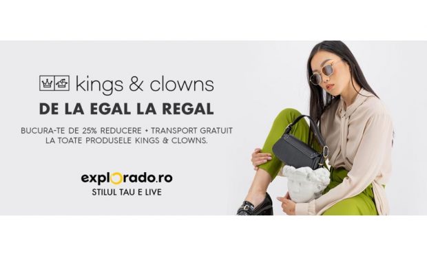 Explorado.ro a lansat propria colecție de haine sub brandul Kings & Clowns