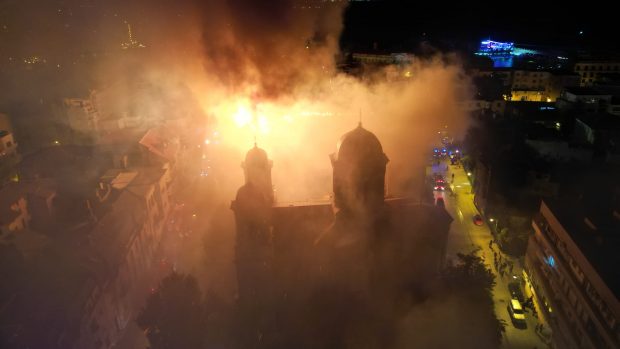 Palatul Arhiepiscopal din Constanța, afectat de incendiul din octombrie, va fi consolidat. Cât vor dura lucrările